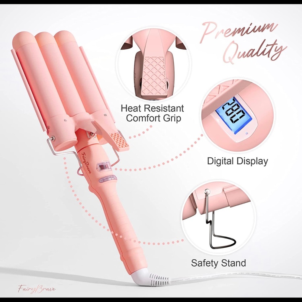 3 Barrel Curling Iron